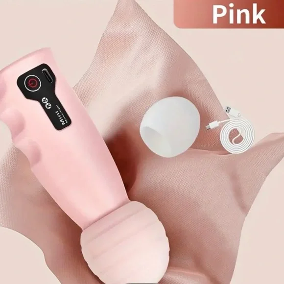 Pink Wireless Mini Massager - Picture 1 of 3